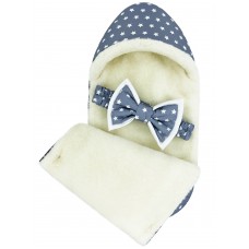 Конверт "Bambino" Star Line Grey Меховой Зима